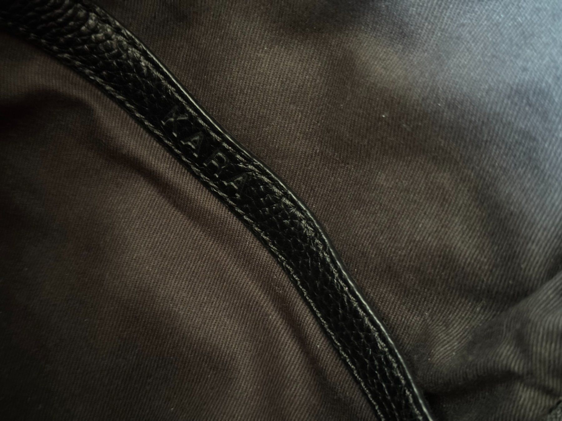Zaini: Schwarzer Lederrucksack, KARA mini – Usato da Onex venduto da Joliechose6 3