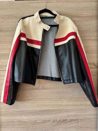 Veste biker courte