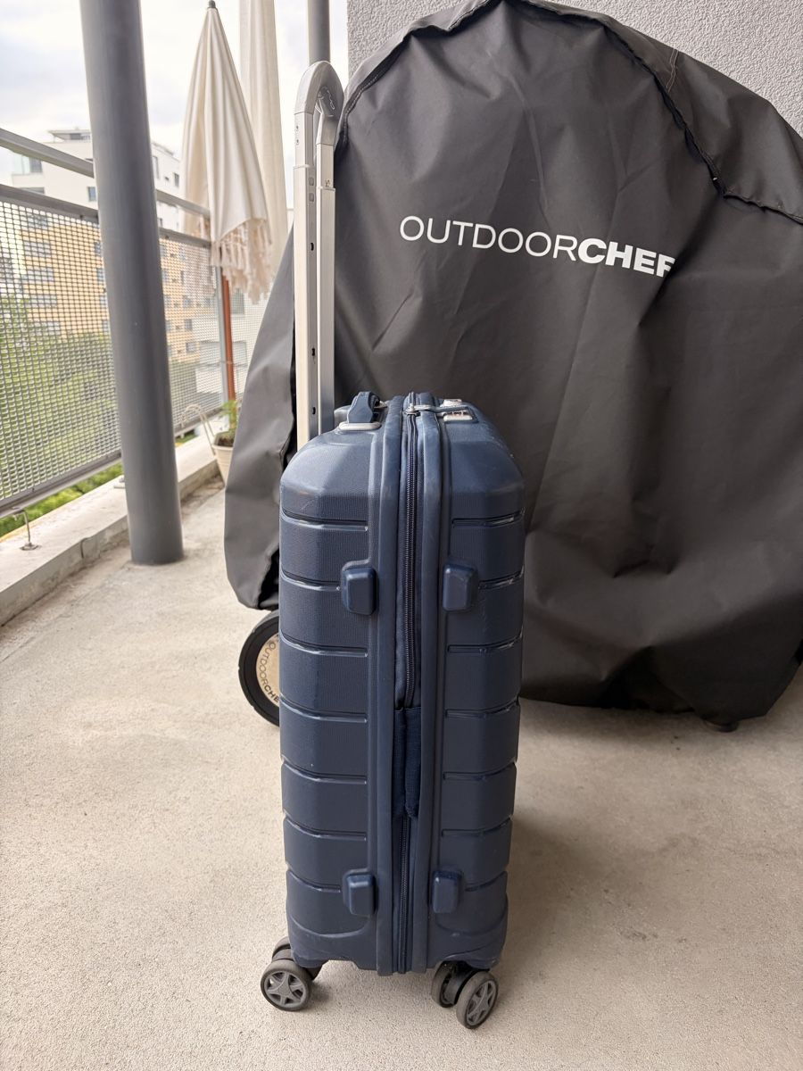 Samsonite Valigie: Samsonite Hartschalenkoffer blau gebraucht – Usato da Zug venduto da Mercando 1