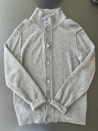 Cardigan grey cashmere size M good condition