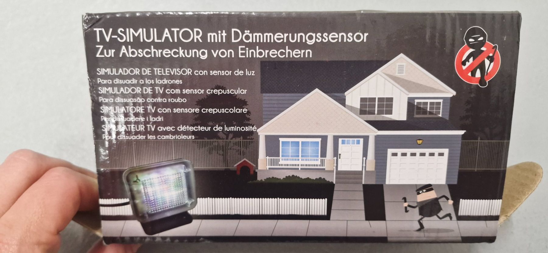 Alarmanlagen: TV Simulator mit Dämmerungssensor unbenutzt – Neu und originalverpackt aus Zell ZH von Eva-Jana 1