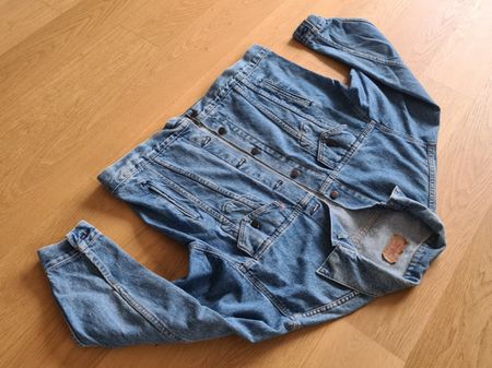Vintage Jeansjacke Levi's in L, Nr. 715 / MADE IN U.S.A 90er