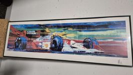 Formel 1 Bild von Uli Hack signiert