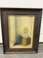 Original Martha Riggenbach, Ölgemälde, 1922, handsigniert