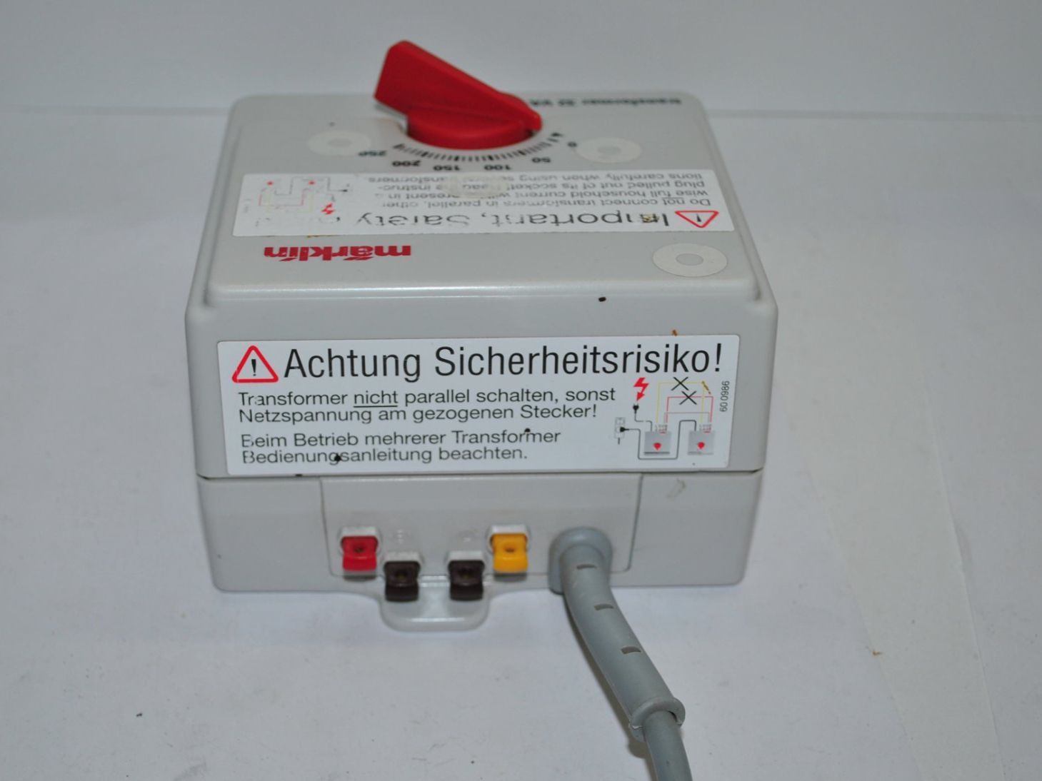 Märklin Modellini di ferrovie: Märklin Trafo (AUB033) – Usato da Aarwangen venduto da Bahnsupport 1