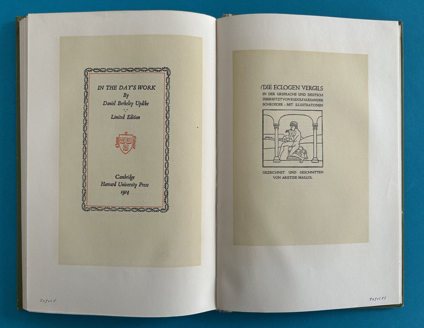 Bücher: VON DER HERSTELLUNG DES BUCHES 1950 – Gebraucht aus Zürich von Domus09 6