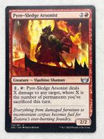 MTG Pyre-Sledge Arsonist, SNC, Uncommon