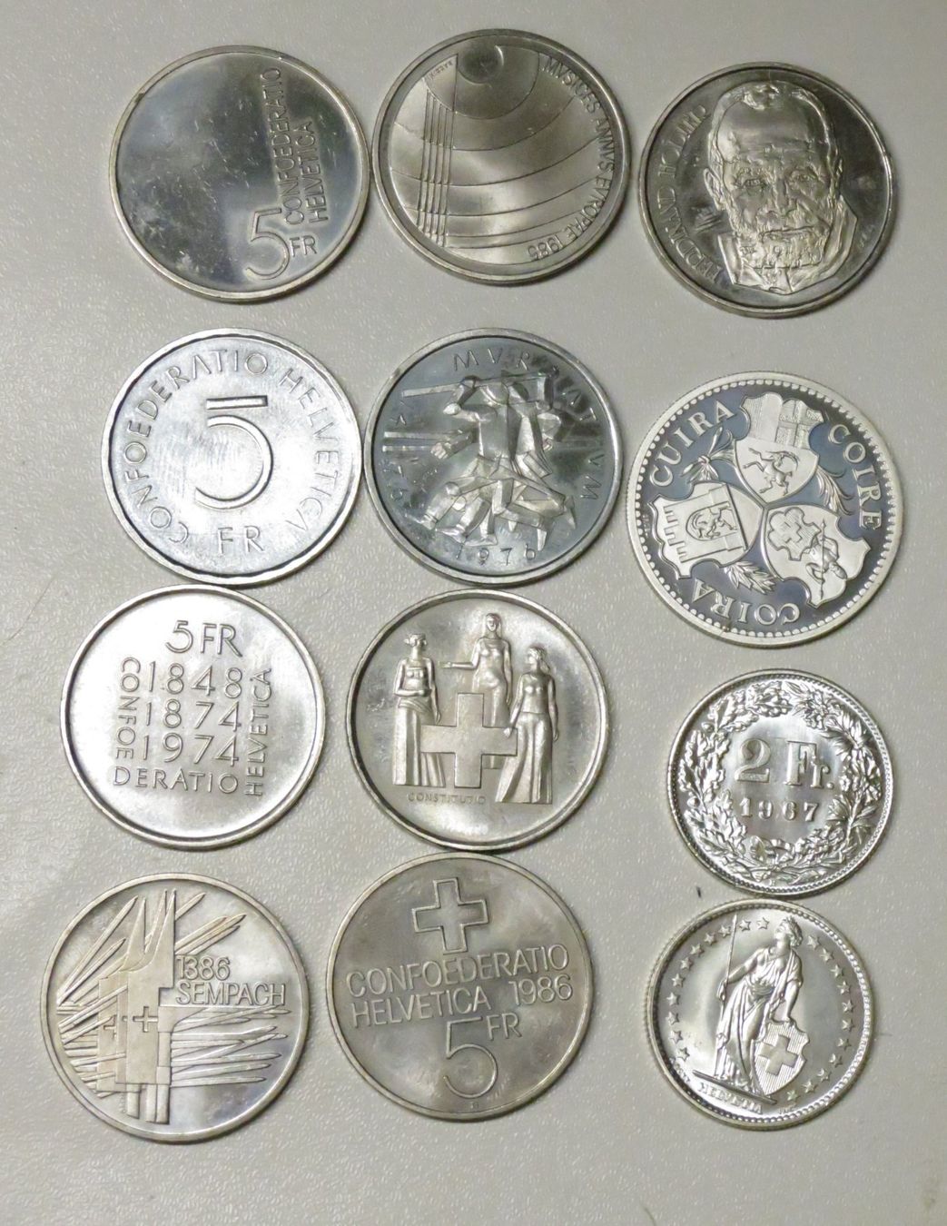 Tutti le monete: 5 liber Lot von 29.Stck – Usato da Walenstadt venduto da apropo 2