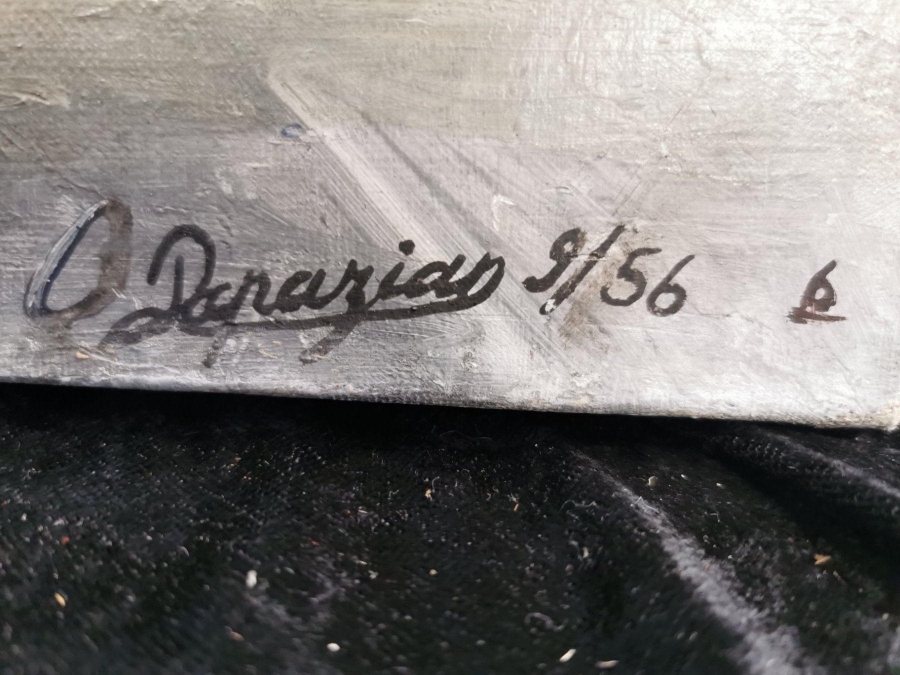 Dipinti: HUILE SUR TOILE SIGNÉE ET DATÉE 9/56 – Usato da Genève venduto da Qanil77 4