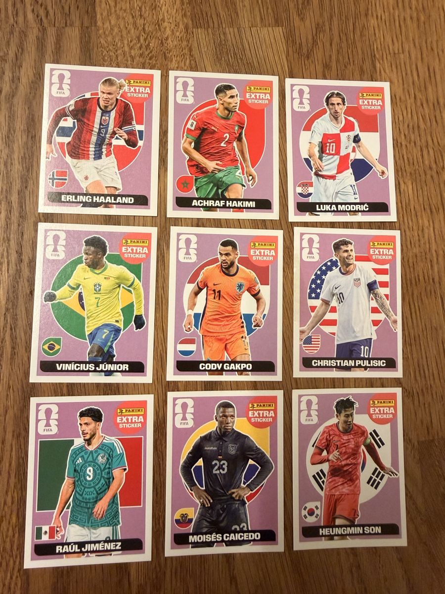 Panini Carte collezionabili: Extra stickers world cup 2026  – Nuovo (secondo la descrizione) da Basel venduto da samuelfr
