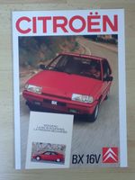Citroen BX 16V - Prospekt Schweiz 2.88 F - U021