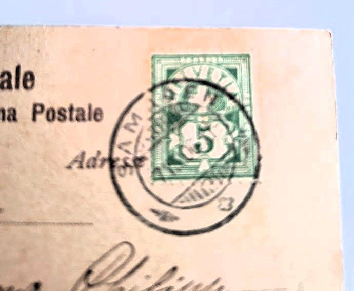 Cartes postales: 2 AK Graubünden St. Moritz u. Albulabahn 1906 – D'occasion à Alpnach Dorf par MZ001 5