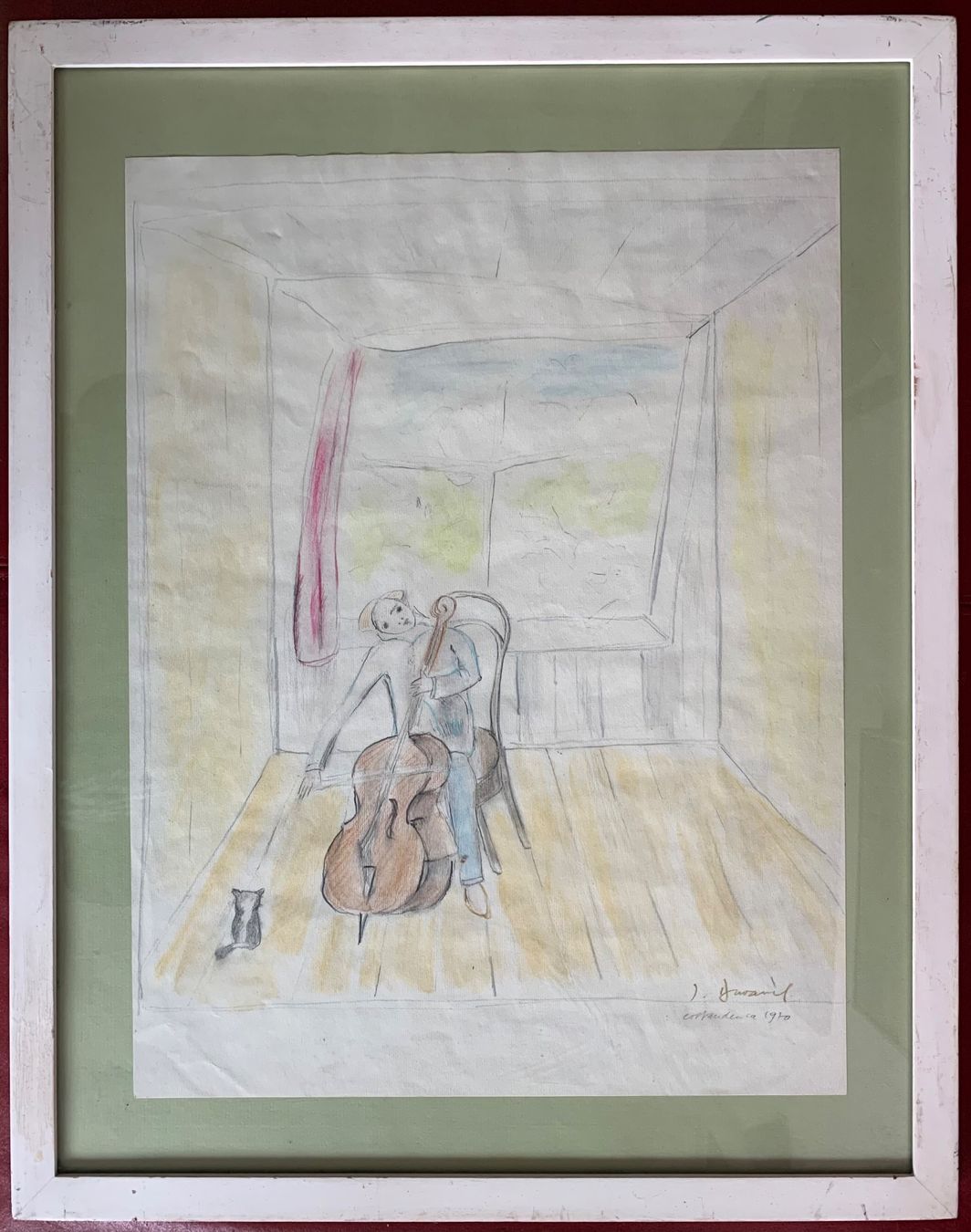 Posters & Illustrations: Joe Duvanel Zeichnung – D'occasion à Binningen par Skarabrae