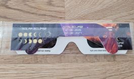 2 x Sonnenfinsternis-Brille ISO-zertifiziert
