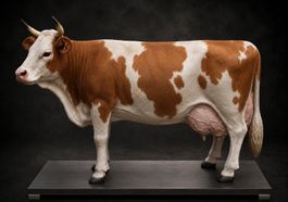 Kuh lebensgroß / Lieferung Schweiz per Spedition / 3D Modell