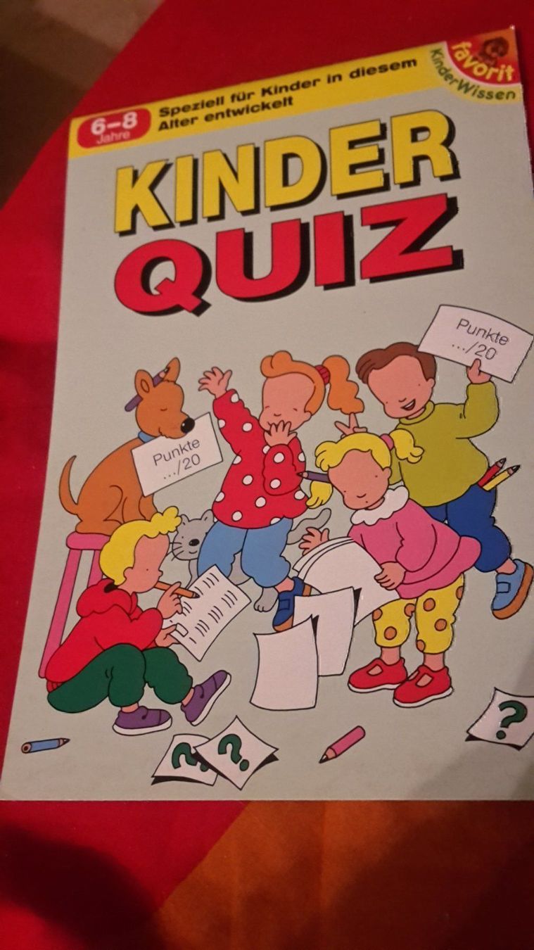 Spiele: Kinderquiz – Gebraucht aus Spiegel b. Bern von Flamingo07