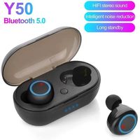 NEU Kopfhörer Y50 TWS Bluetooth 5.0 Wireless Touch Control