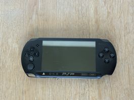 Sony PSP Street Handheld Konsole Schwarz Guter Zustand