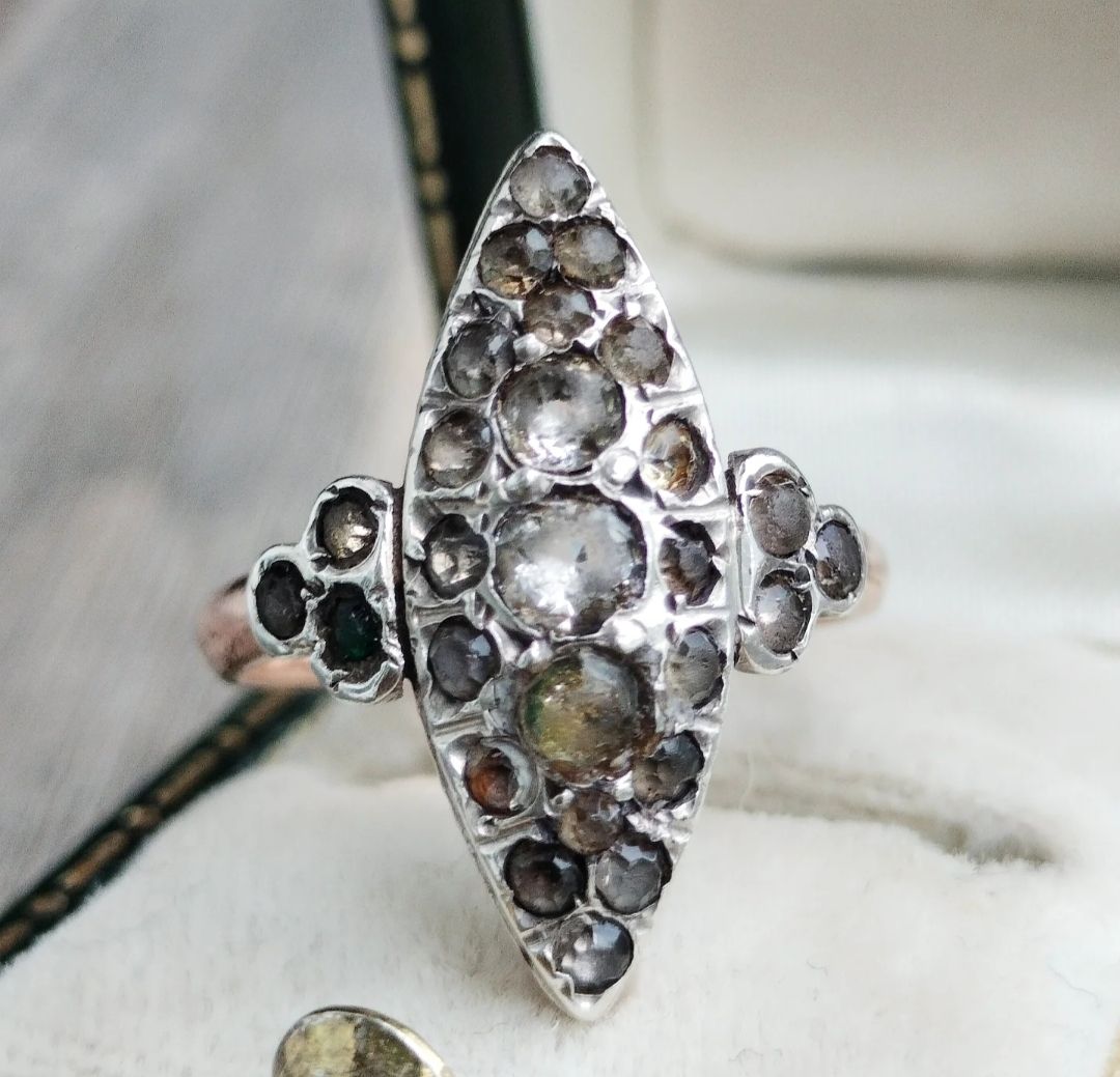 Anelli: Antiker Marquise Paste Ring – Usato da schwyz venduto da larry91sz 4