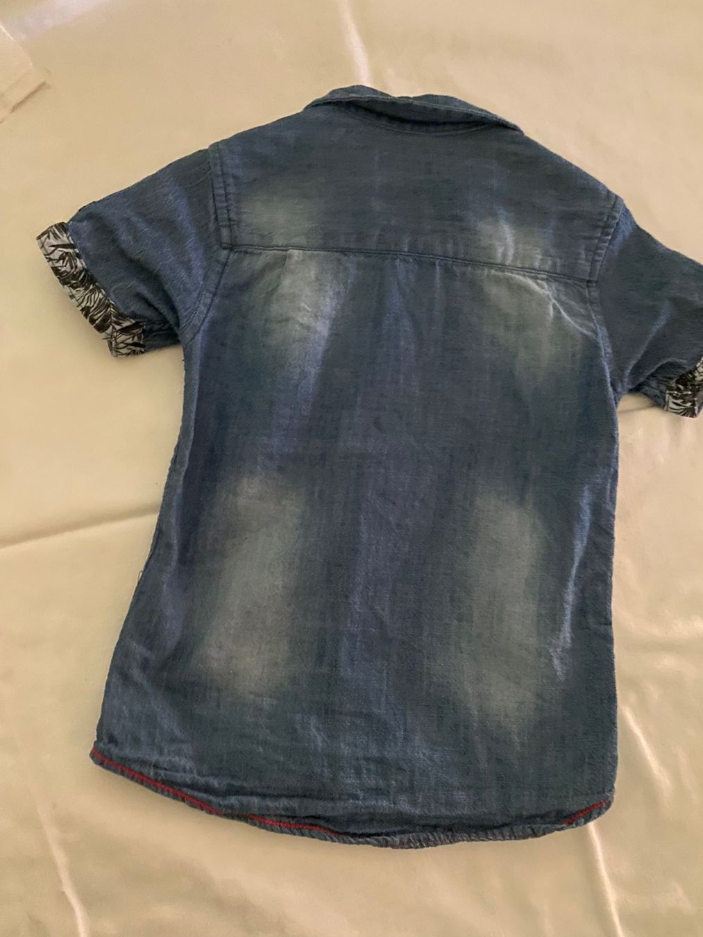 Okaidi Camicie, T-shirt & Polo: okaidi Jeans kurzarm Hemd Grösse 104 – Usato da Allenwinden venduto da Obalu 2