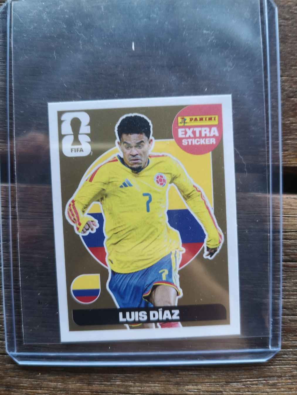 Panini Sammelbilder & Trading cards: PANINI Extra Sitcker Gold LUIS DIAZ – Neu und originalverpackt aus Umiken von sitt6