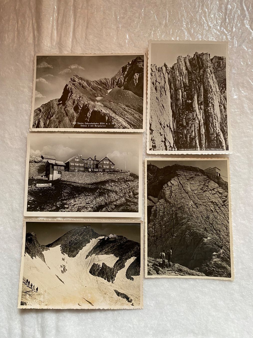 Cartoline postali: 14 sehr alte Ansichtskarten Säntis – Usato da Berg TG venduto da Electrolux23 3