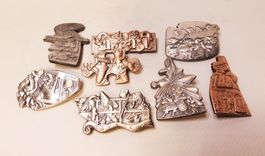 Sammlung 10 Fasnachtsplaketten (1999–2011)