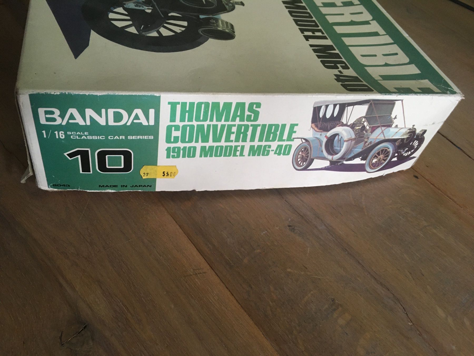 Bandai Kit di costruzioni: Bandai 1/16 Thomas Convertible – Nuovo (secondo la descrizione) da Wald ZH venduto da News80 1