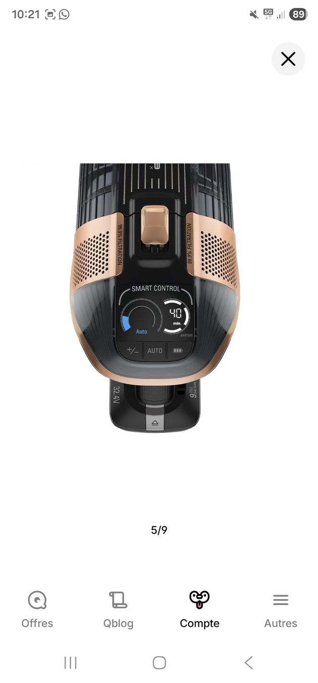 Rowenta Aspirapolveri & Accessori: Rowenta Aspirateur X-Force 15.60 – Usato da La Chaux-de-Fonds venduto da little_bubble 8