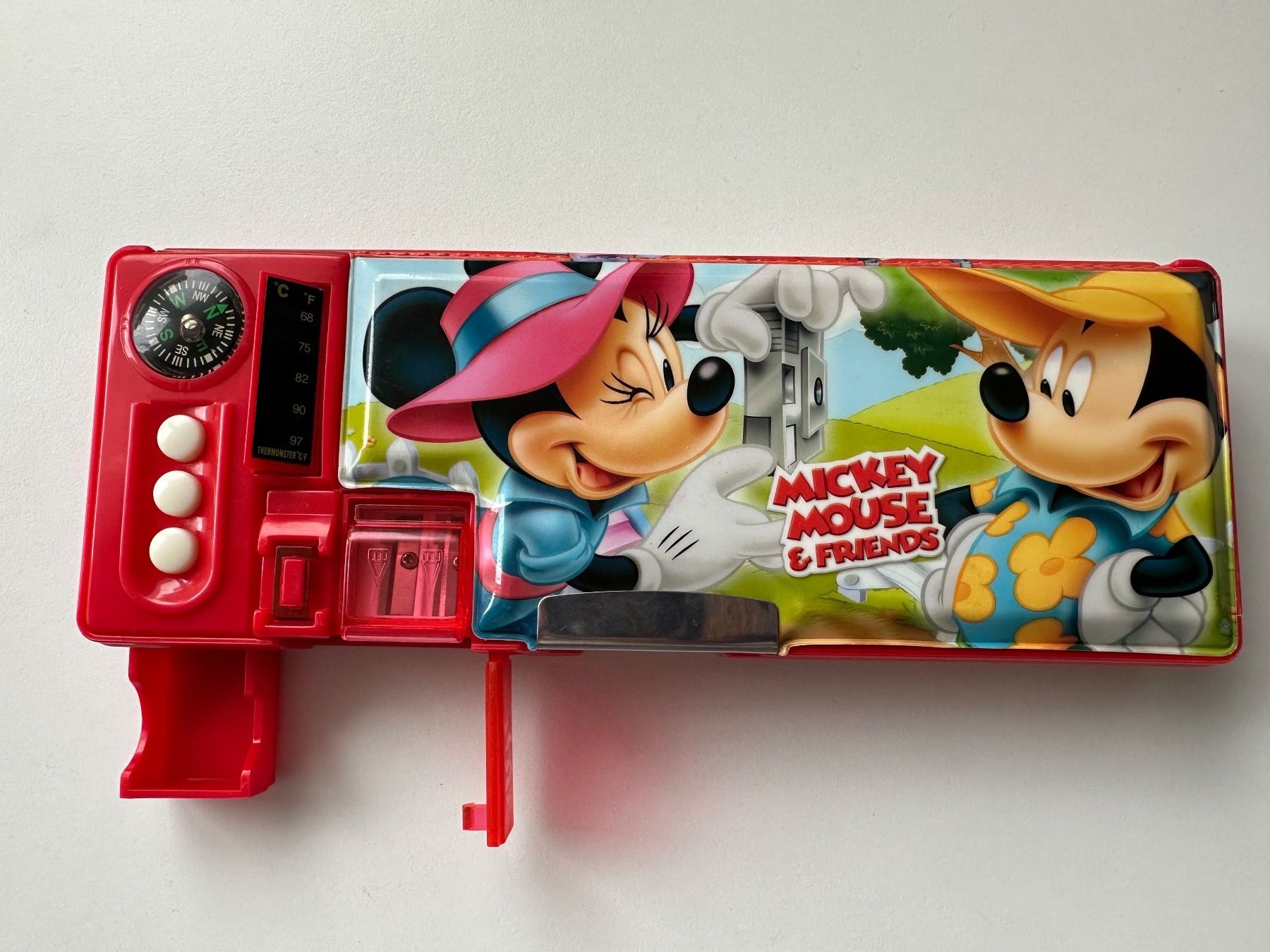 Astucci : Neu! Federmäppchen Etui Mickey Mouse Schulstart mit Kompass – Nuovo e nell'imballaggio originale da Oberglatt ZH venduto da qilinw 1