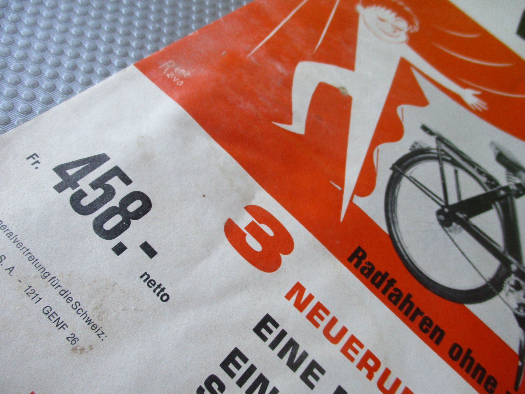 Documenti: Velo Solex S 3300 Prospekt, Original, – Usato da Ottikon Gossau ZH venduto da hokuspokus 3