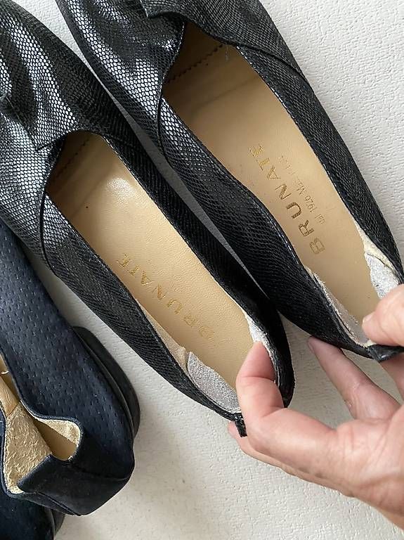 Scarpe da donna: Brunate Damenschuhe Leder – Usato da Basel venduto da 12Glory 2