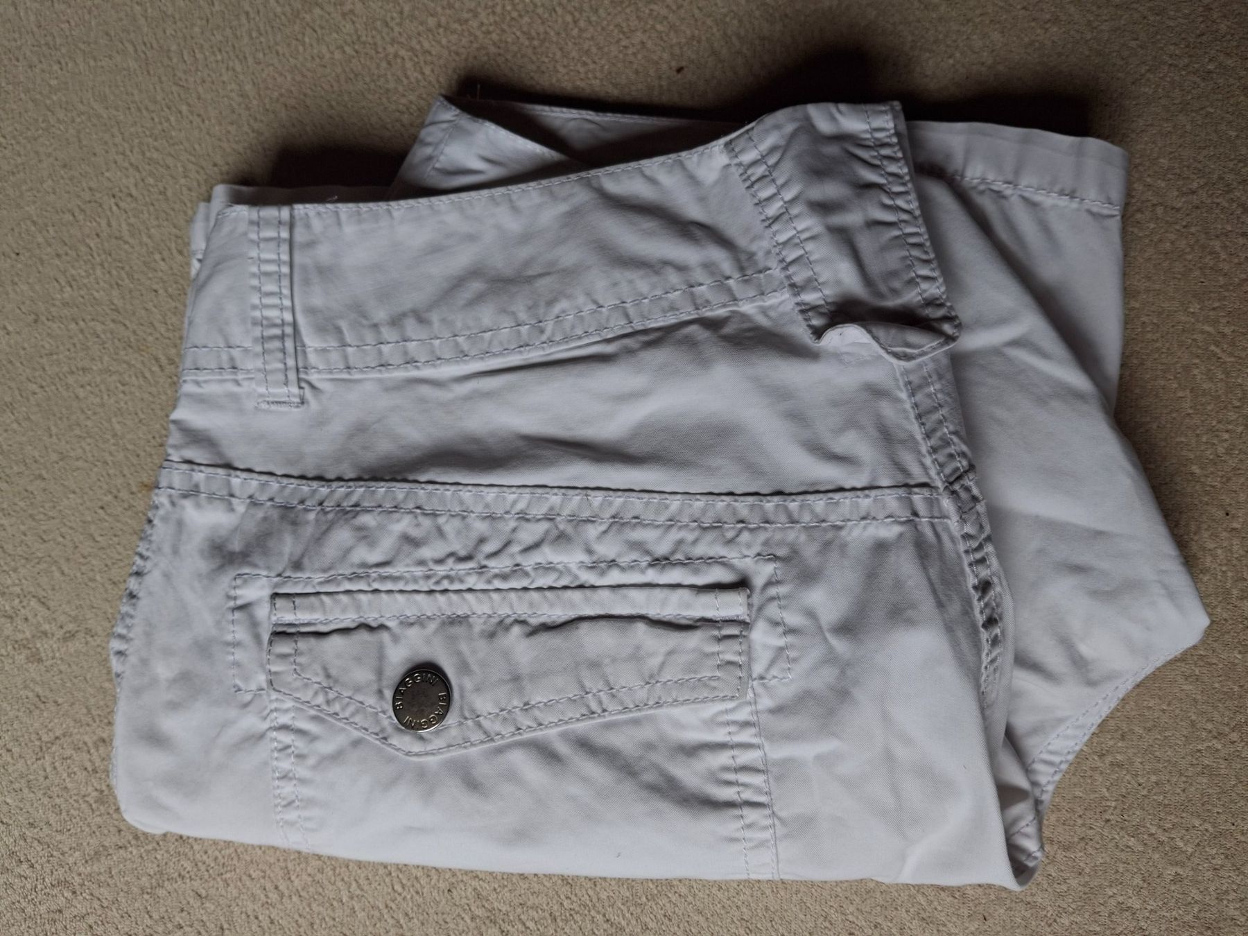 Hosen: Short blanc taille 38 marque Biaggini – Gebraucht aus Villiers von san_jn5w 6