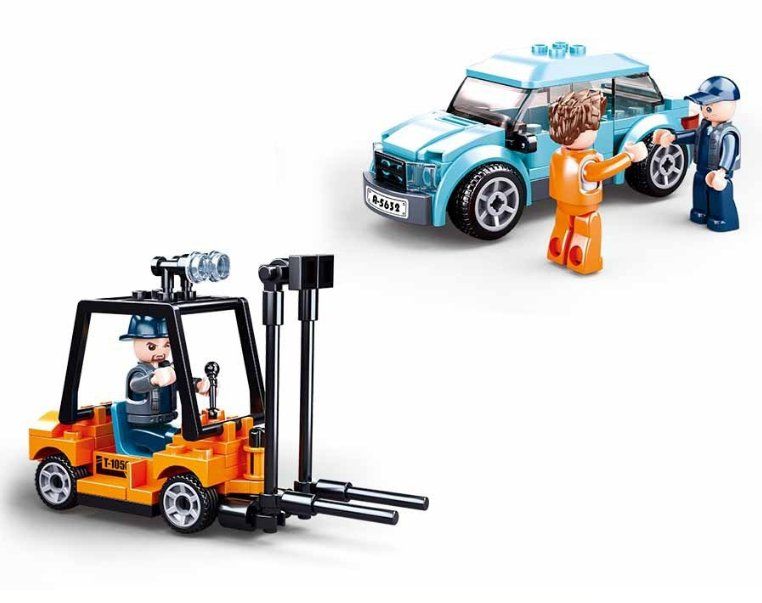 Baukästen: Fahrzeug Transporter Lastwagen Bausteinset – Neu und originalverpackt aus Oensingen von CSCollectors 2