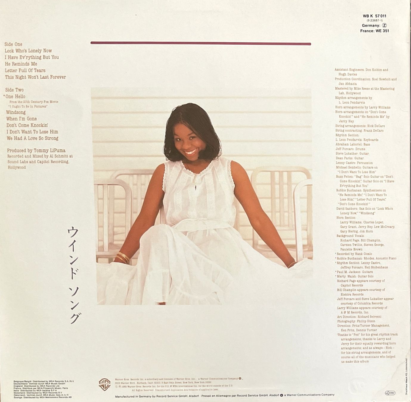 Schallplatten: Randy Crawford 3 LP's - Rich & Poor, Windsong & Abstract Em – Gebraucht aus Savagnier von Ne2065 3
