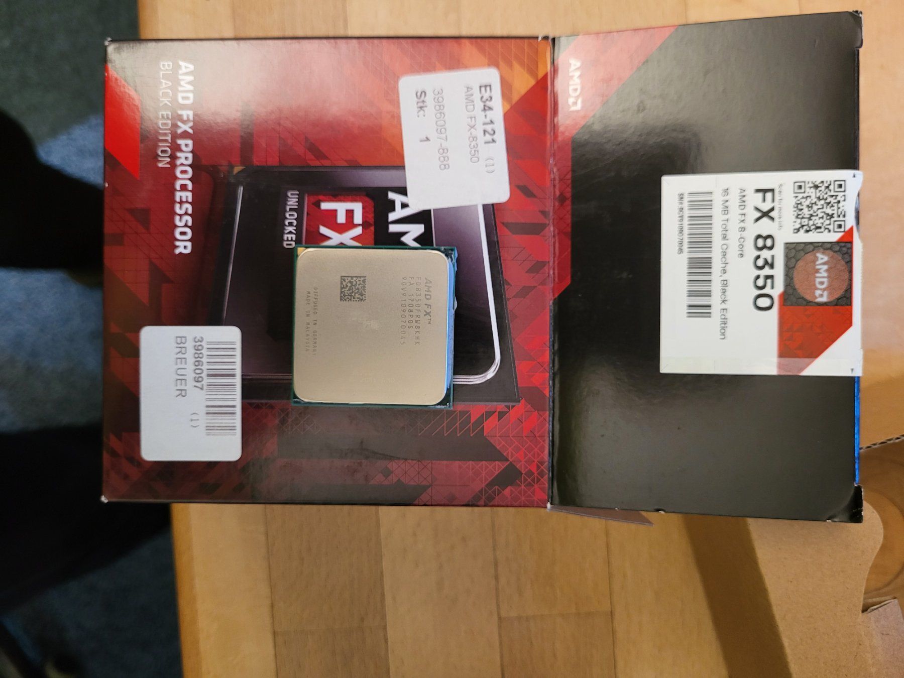 Amd Elektronikbauteile: AMD Prozessor FX 8350 – Gebraucht aus Gwatt (Thun) von chribreuth