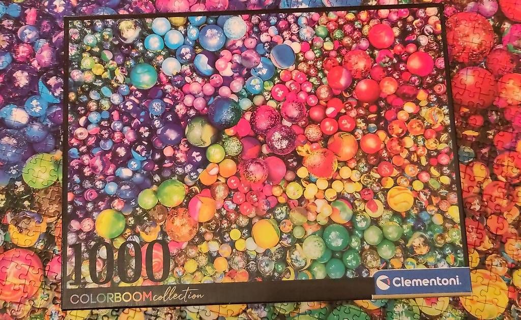 Puzzles: Puzzle "Marbles" von Clementoni, 1000 Teile – D'occasion à Zug par dom_j2s6