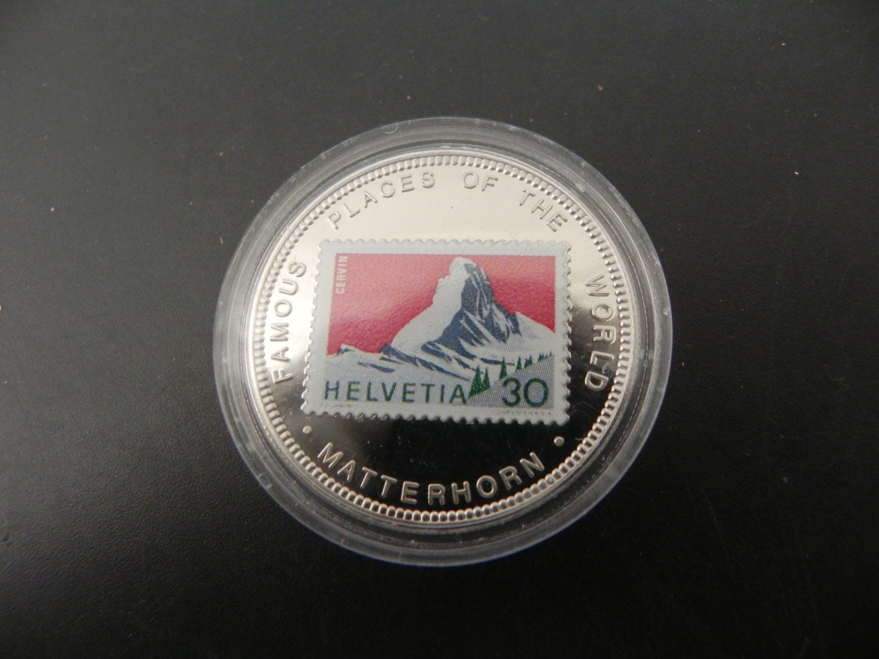 Alle Münzen: Uganda 1000 Shillings 1996 - Matterhorn – Gebraucht aus Biel/Bienne von Gogolozi