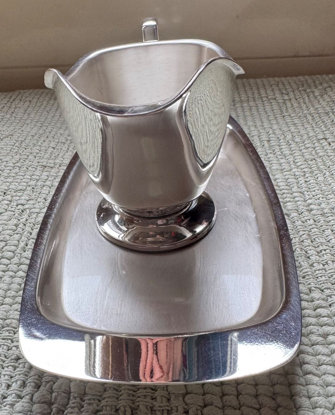 Schalen: Sauciere versilbert England 70er Jahre – Gebraucht aus Grabs von Dekostuebli 3