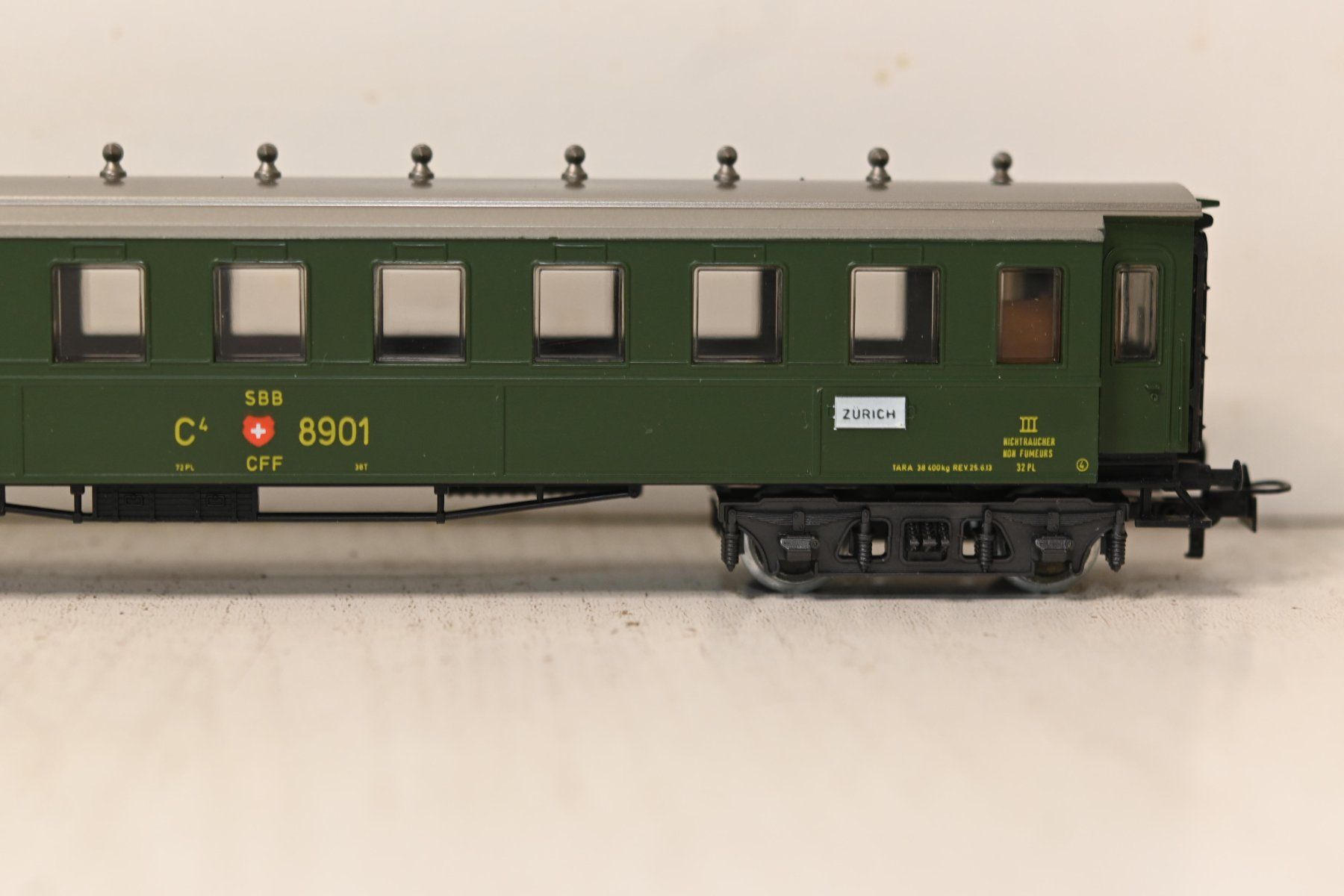 Märklin Modelleisenbahnen: SBB C4 8901 Märklin HO/AC mit OVP – Gebraucht aus Laupen ZH von Zmoewe 2