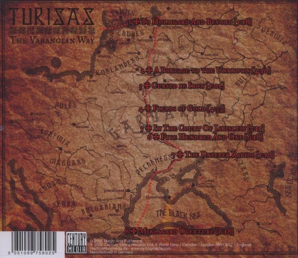 CD: Turisas - Varangian Way – Usato da Uzwil venduto da visions77 1