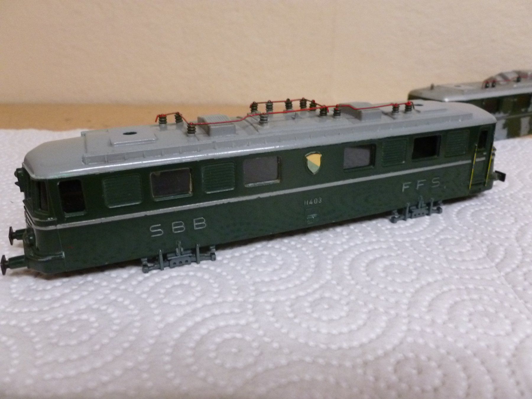 Hag Modellini di ferrovie: Hag/Märklin Ersatzteile – Difettoso da Oberbipp venduto da Vifu 2