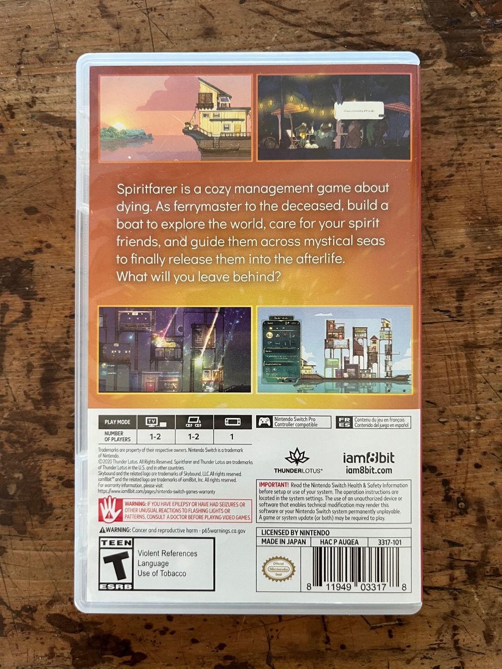 Giochi: Spiritfarer - Nintendo Switch – Usato da Baden venduto da Filmlee 1