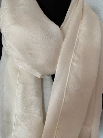 Schal / Foulard von Colora, 100% Seide, 70cm x 156cm, NEU