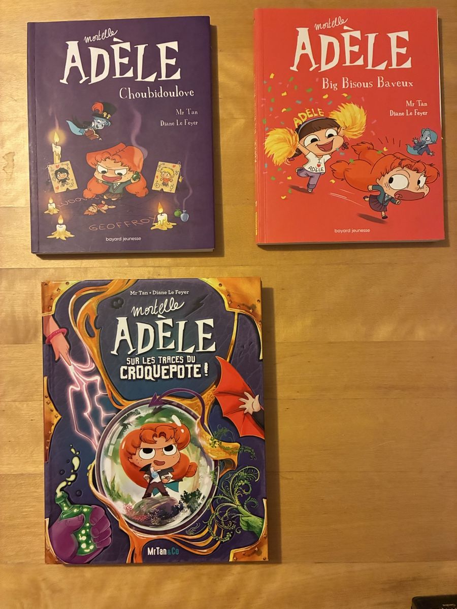 BD: Lot 3 livres BD Adèle – D'occasion à Genève par skwal4