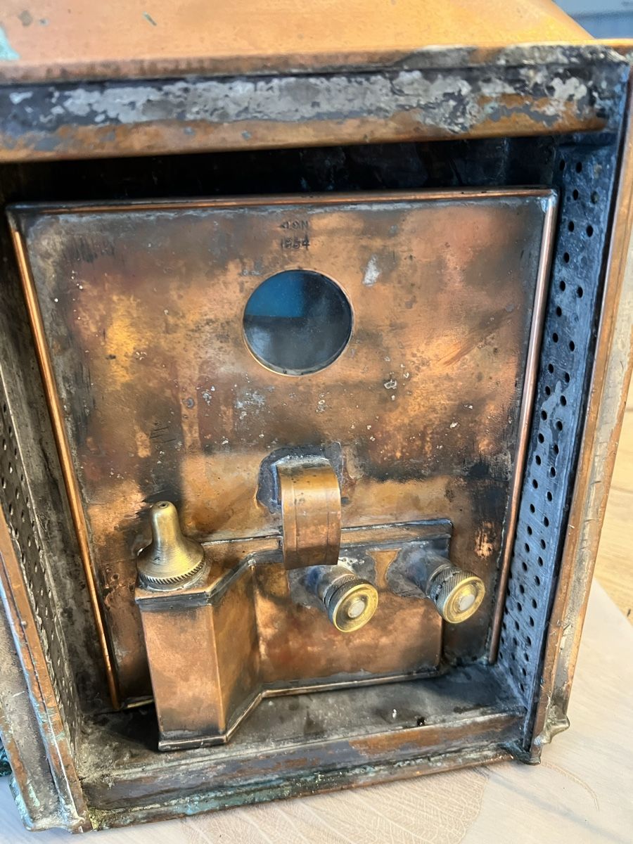 Lampade: Schiffslaterne Lampe 1945 – Usato da Sevelen venduto da Ritiplampi 3