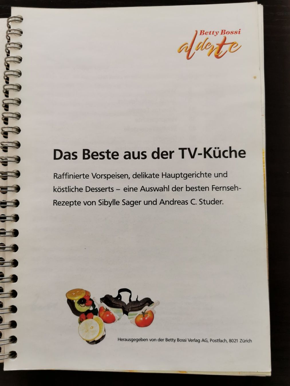 Libri: Betty Bossi; al dente 1 – Usato da Boniswil venduto da Totomat-Lady2 1