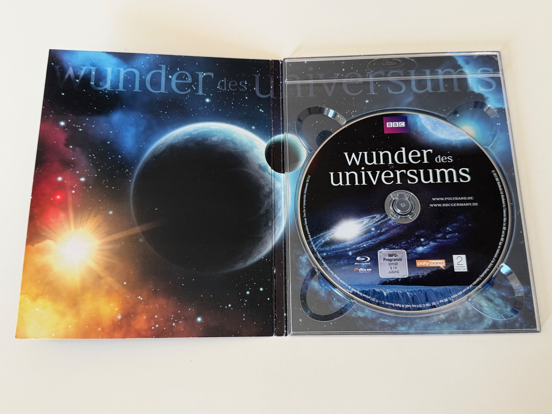 Tutti i DVDs: Wunder des Universums - BBC Blu-ray – Usato da Altstätten SG venduto da sheamus 2