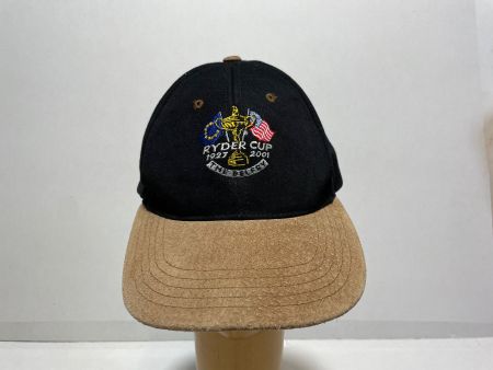 Vintage 2001 Mütze Ryder Cup Golf Leder Strap