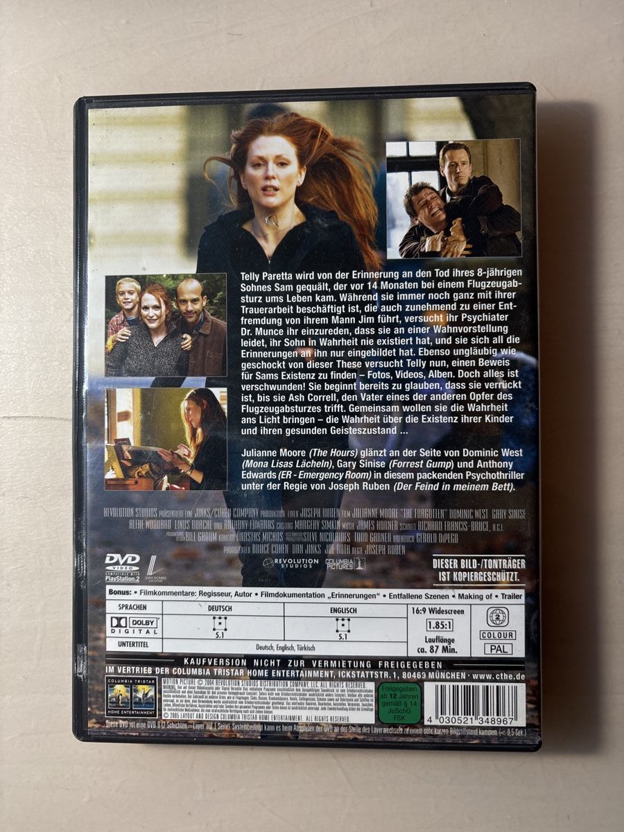 Tutti i DVDs: Die Vergessenen (0325) – Usato da Ruswil venduto da Slivio_ 1